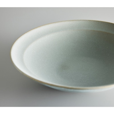 Tableware Shallow Bowl Rimペアセット18cm 霞