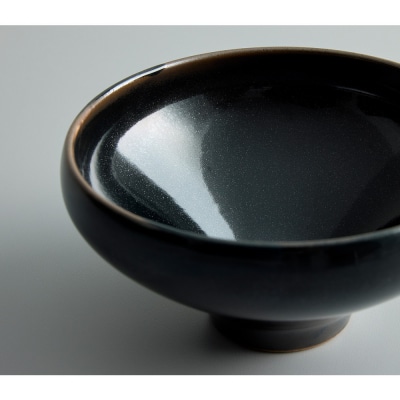 Tableware Deep Bowl Curveペアセット14cm 藍墨