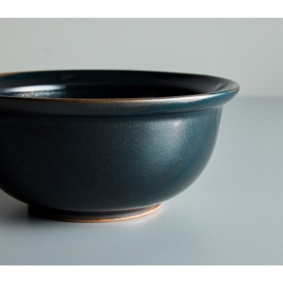 Tableware Deep Bowl Rimペアセット17cm 藍墨