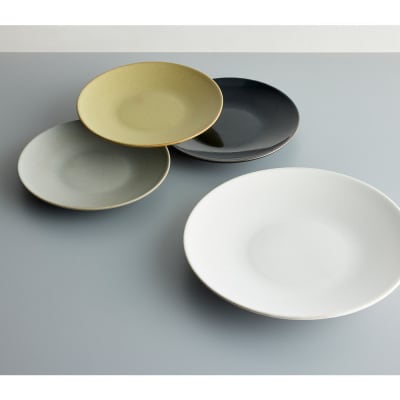 Tableware Flat Plateペアセット18cm 藍墨