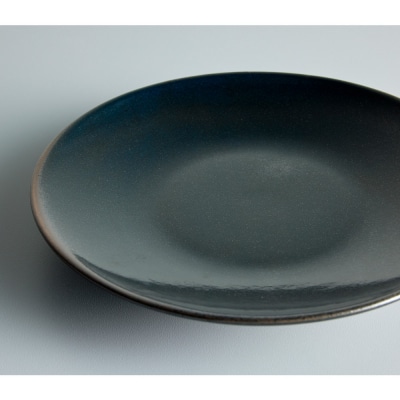 Tableware Flat Plateペアセット18cm 藍墨
