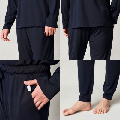 【ダークグレー Lサイズ】リファ バイタルテック モイストスムース ジョガーパンツ/MEN