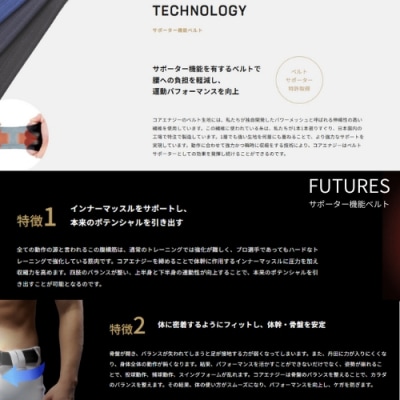 コアエナジーGOLF　ブラック