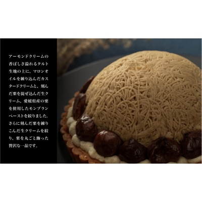 栗りん 「 和栗モンブランタルト 紗菓-SHAKA- 」 極上 贅沢 