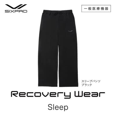 【ブラックMサイズ】SIXPAD Recovery Wear Sleep Pants