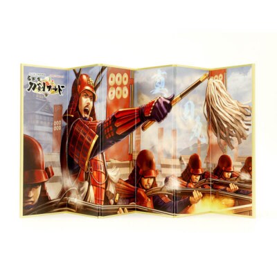 オリジナル【戦国武将6曲ミニ屏風】真田丸-真田幸村-/名古屋刀剣博物館