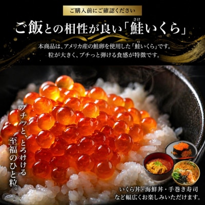 いくら 醤油漬け 200g アメリカ 鮭の卵 尾張まるはち
