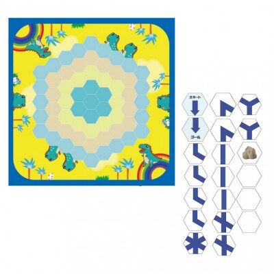 コミュニケーションゲーム　道をつくろう!ハニカムぼうけん