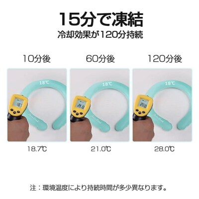 【グリーン】クールリング ネックリング