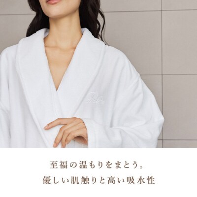 【ダークグレー Lサイズ】リファアウトバスローブ