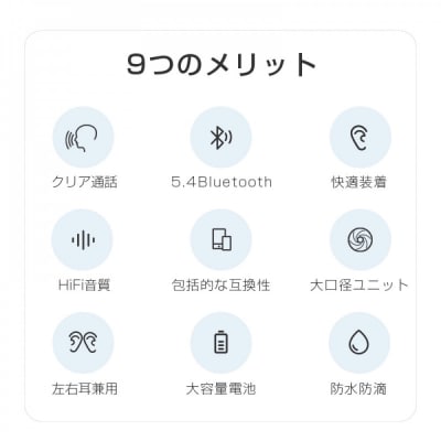 ワイヤレスイヤホン Bluetooth 5.4 【2025年最新型】 