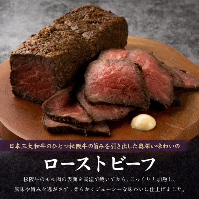 創業120余年　老舗精肉店　スギモト　松阪牛モモローストビーフ