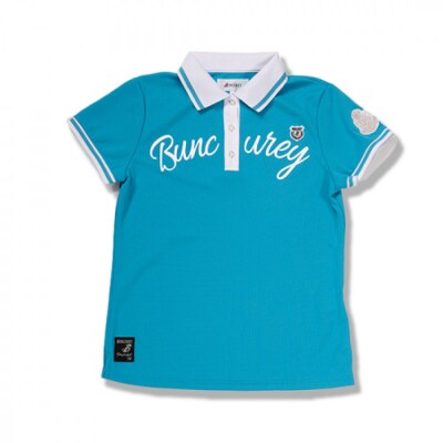 BUNCUREY　ゴルフウェア　半袖ポロシャツ(BL23SS-01-504)　サックス/サイズ0