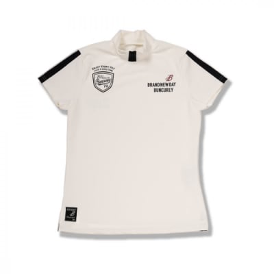 BUNCUREY　ゴルフウェア　半袖モックネック(BL23SS-02-507)オフ/サイズ2