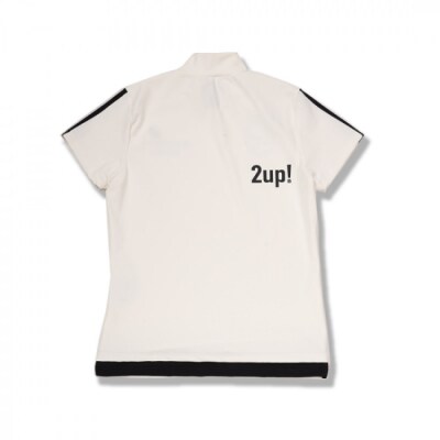 BUNCUREY　ゴルフウェア　半袖モックネック(BL23SS-02-507)オフ/サイズ2