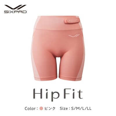 【ピンク LLサイズ】SIXPAD Hip Fit シックスパッド ヒップフィット 家電