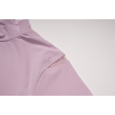 BUNCUREY　ゴルフウェア　半袖モックネック(BL23SS-02-508)ブラック/サイズ1