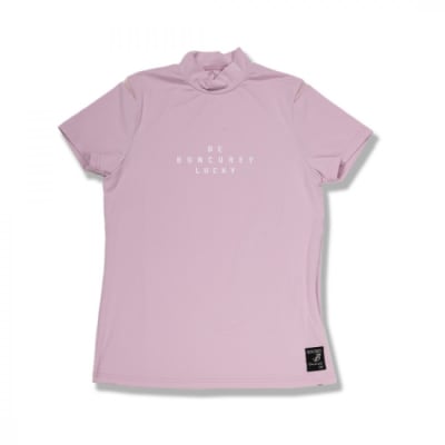 BUNCUREY　ゴルフウェア　半袖モックネック(BL23SS-02-508)ピンク/サイズ1