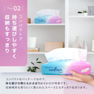 ソフトパックティッシュ　5個パック(コンパクト)×24セット(120個) 