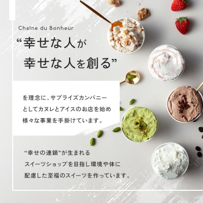 【全3回】＜パティシエ手作り＞至福のアイス6個セット【3ヶ月定期便】