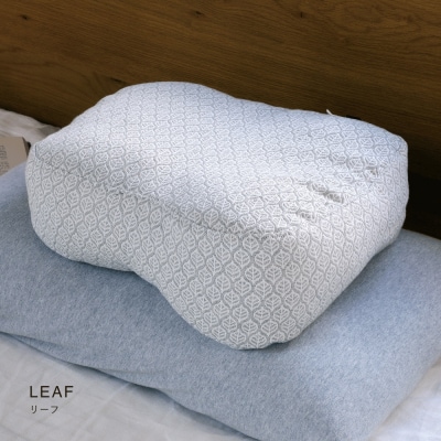読書枕HONTO ミレニアム  三河木綿 三重織ガーゼ【リーフ(グリーン)】