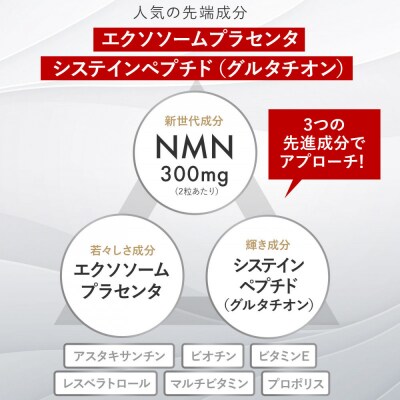 ハルクファクター タイムリリース NMN サプリ 62粒