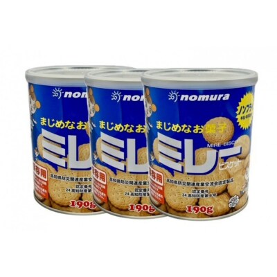 (アミノエース)保存用　ミレービスケット　190g　3缶