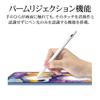 【ブラック】ラスタバナナ iPad 専用 傾き検知搭載　充電式 タッチペン パームリジェクション