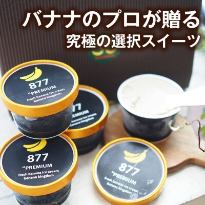 【定期便12ヶ月】【果実のままの甘み】プレミアム生バナナアイスクリーム 12個セット