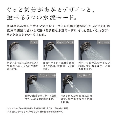 【ホワイト】リファファインバブル ダイア 150