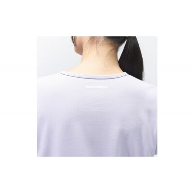 リカバリーウェア/レディス半袖Tシャツ/Mサイズ/ラベンダー