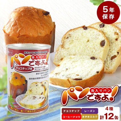 【長期保存】パンですよ　12缶セット