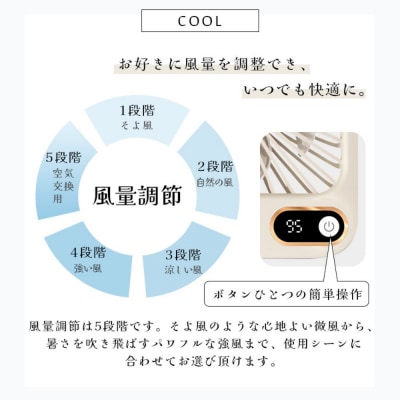 【ブラック】卓上扇風機 充電式 扇風機 ハンディファン 薄型【PL保険加入済み製品】