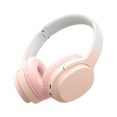 【ピンク】ワイヤレスヘッドホン イヤホン ヘッドセット Bluetooth6.1 超低遅延 