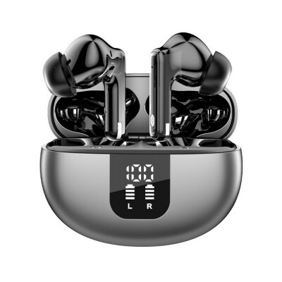 【ブラック】完全ワイヤレスイヤホン TWSイヤホン Bluetooth5.4 カナル型