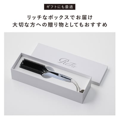 【ホワイト】リファストレートブローアイロン