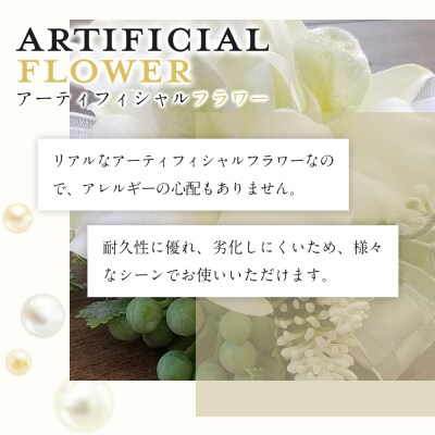 コサージュ　デンファレ　蘭