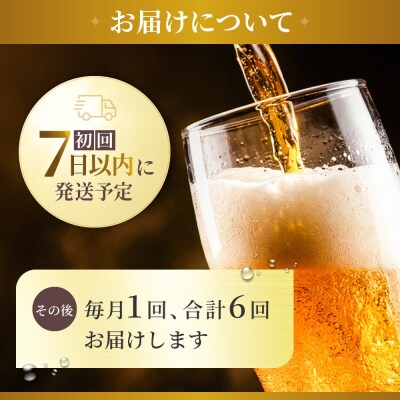 【定期便6か月】アサヒ ゴールド 生ビール 500ml/24缶