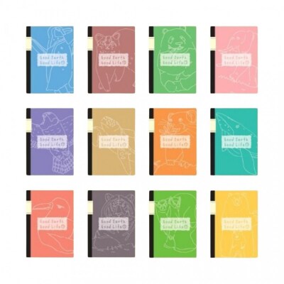 Good Earth, Good Lifeノート(B5 B罫 20枚)×12冊