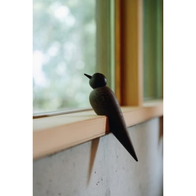 【Tagayasan タガヤサン/こげ茶】銘木再生/幸運を運ぶ木製オブジェliving_bird 燕