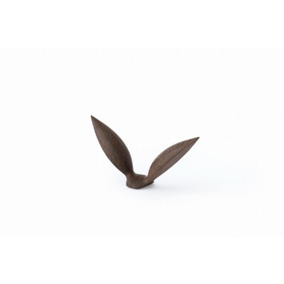 【Tagayasan タガヤサン/こげ茶】銘木再生/幸運を運ぶ木製オブジェliving_bird 鴎