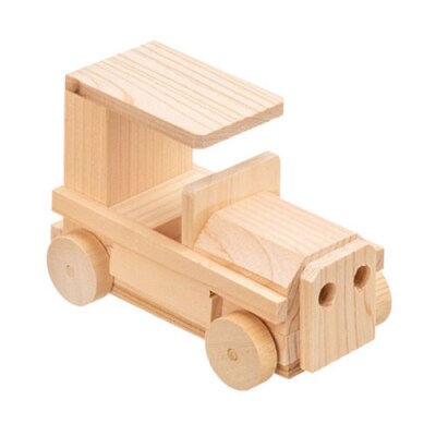 MOCCO　木の工作キット＜自動車＞木製玩具  木のおもちゃ 対象年齢6歳から