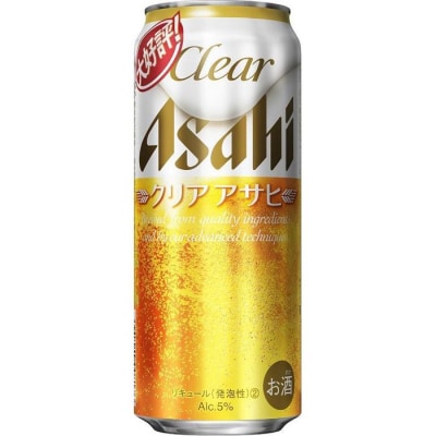 アサヒ　クリアアサヒ＜500ml缶＞24缶入　1ケース　名古屋工場製造