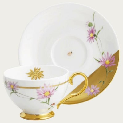 レディバグ　ティー・コーヒー碗皿セット6客　絵変り T772-16/N50787