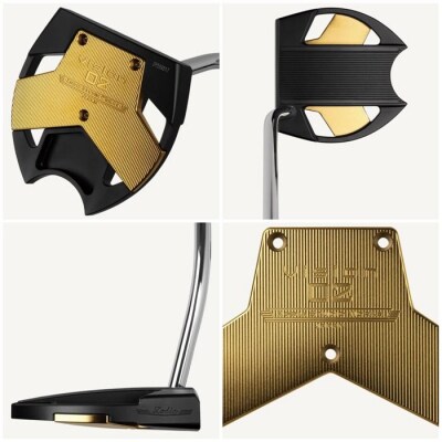 ゾディア Vision PUTTER  Vision02モデル GOLD シャフトインチ34.0