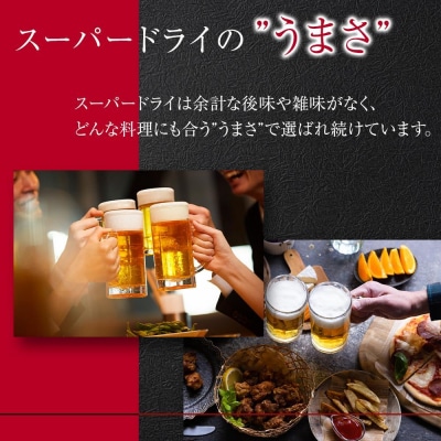 定期便12ヶ月　アサヒ　スーパードライ350ml缶24缶入　2ケース×12ヶ月