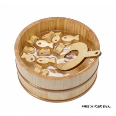 MOCCO　プカプカ金魚すくい　木製玩具 木のおもちゃ 対象年齢3歳から