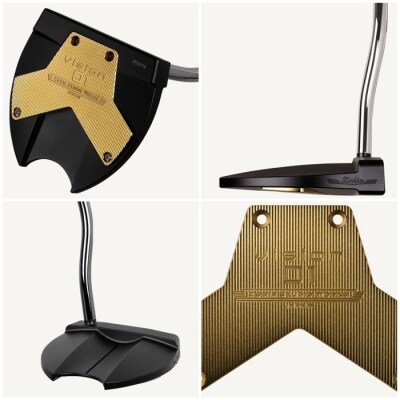 ゾディアVision PUTTER  Vision01MODEL GOLD シャフトインチ34.0