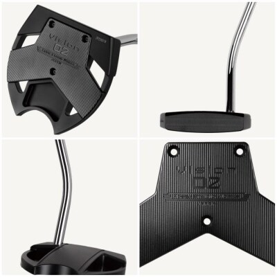 ゾディア 　Vision PUTTER  Vision02MODEL BK シャフトインチ33.0