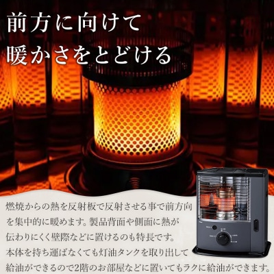 トヨトミ 反射形石油ストーブ「RS-23N(グレー)」6～8畳 | 愛知県名古屋